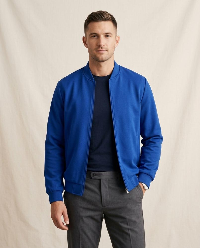 Lands Mode - Makul | Gerippte Gefütterte Jacke Herren