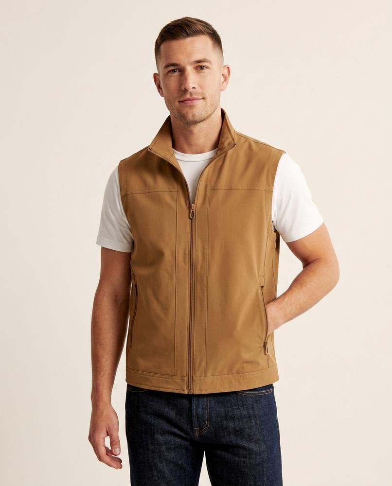 Lands Mode - Munim | Ärmellos Gezippt Weste Herren