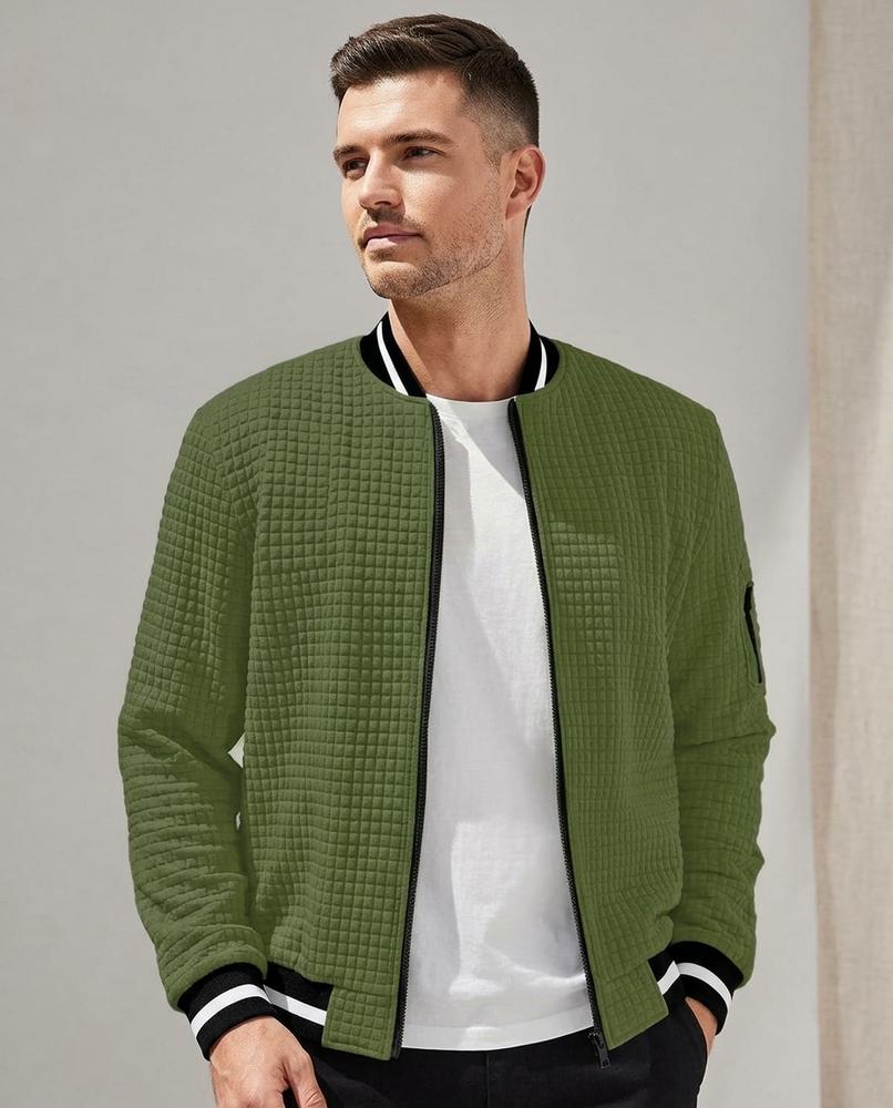 Lands Mode - Tikit | Gesteppte Bomber Jacke Herren