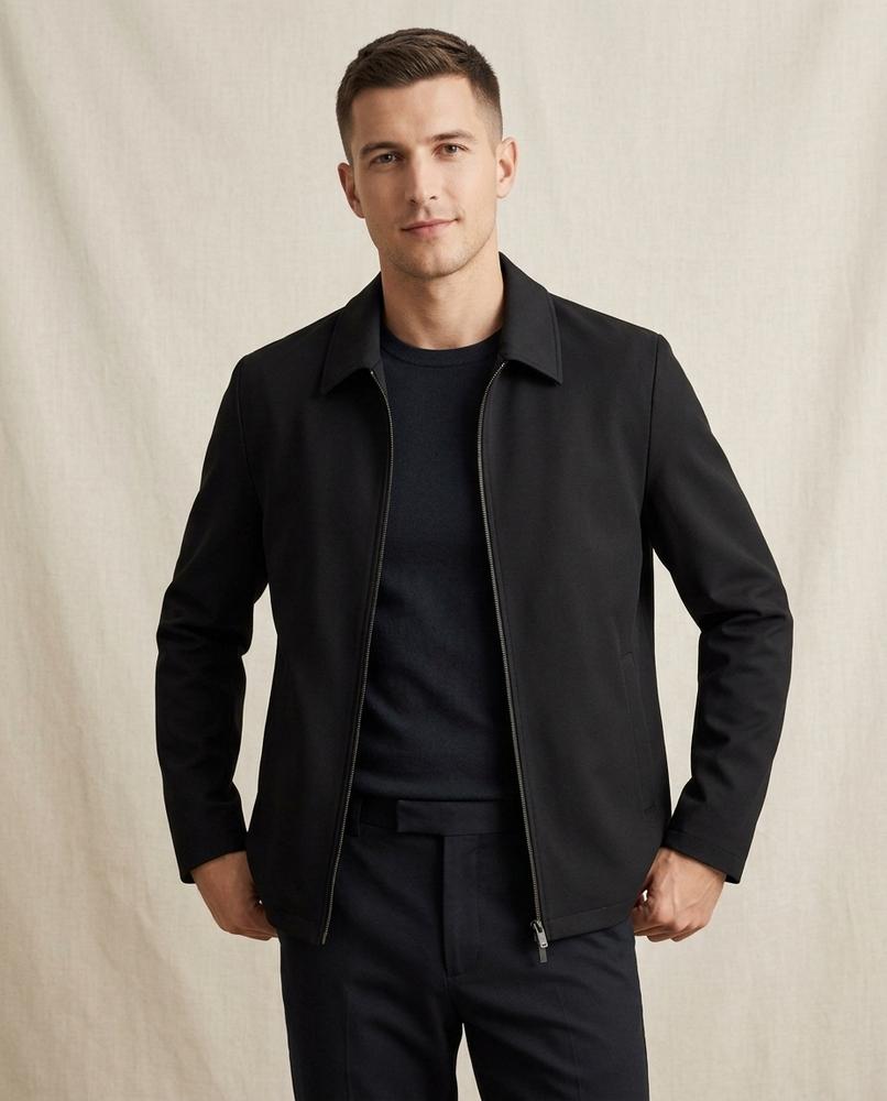 Lands Mode - Zilus | Gefütterte Knitterfreie Jacke Herren