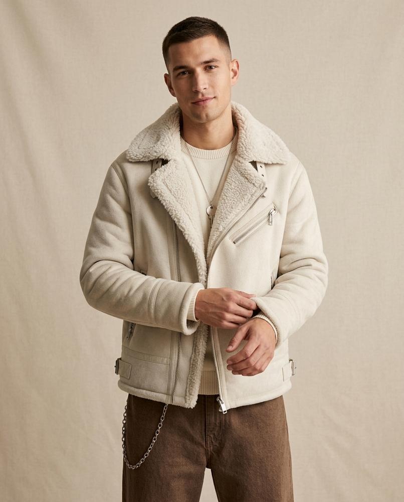 Lands Mode - Nomit | Gefüttert Reißverschluss Jacke Herren