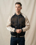 Lands Mode - Tetom | Bestickt Glänzend Jacke Unisex