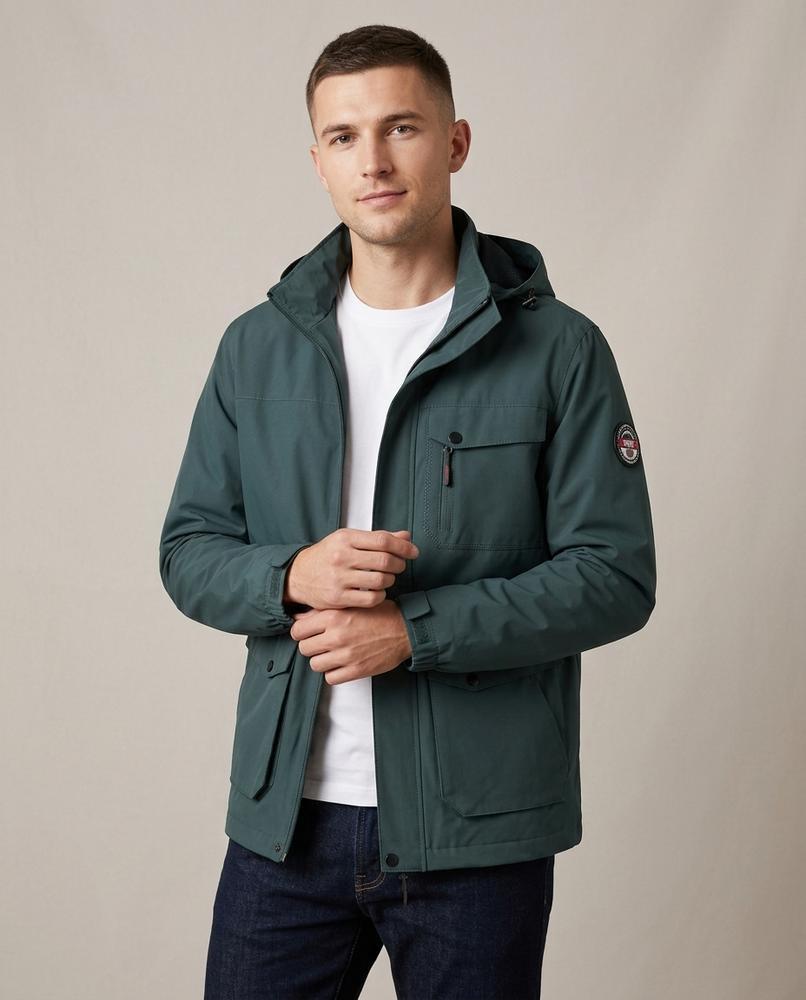 Lands Mode - Zetav | Reißverschluss Kapuzen Jacke Herren