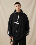 Lands Mode - Kanen | Übergroß Funktional Hoodie Unisex