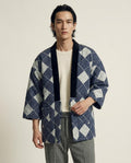 Lands Mode - Tabom | Wattiert Gemustert Jacke Herren