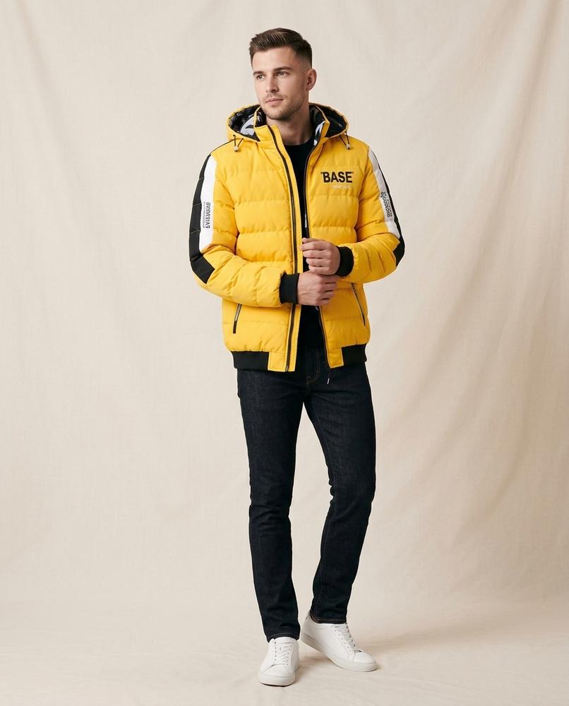 Lands Mode - Dokut | Gefüttert Gesteppt Jacke Herren