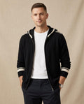 Lands Mode - Nenot | Reißverschluss Strick Hoodie Herren