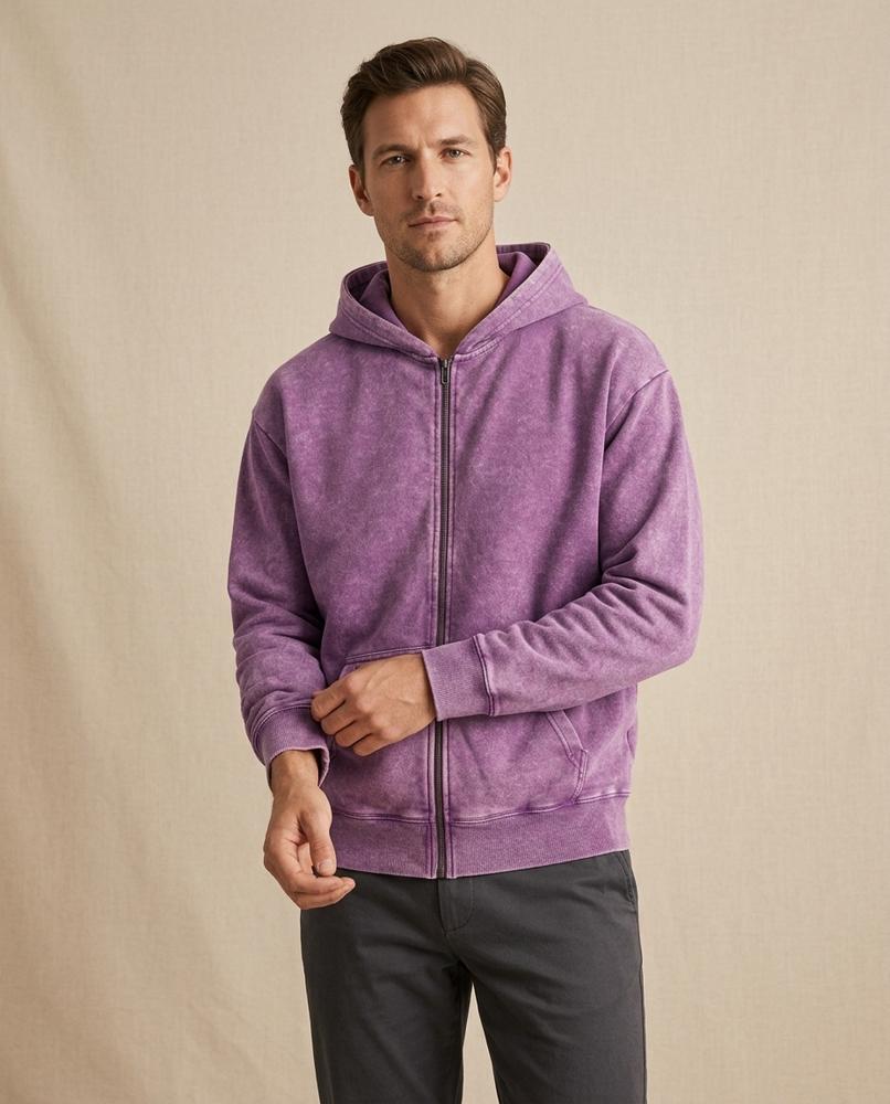 Lands Mode - Vasov | Gewaschener Weiter Hoodie Unisex