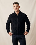 Lands Mode - Eurem | Velours Reißverschluss Jacke Herren