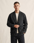 Lands Mode - Lazot | Kragenlose Gewaschene Jacke Unisex