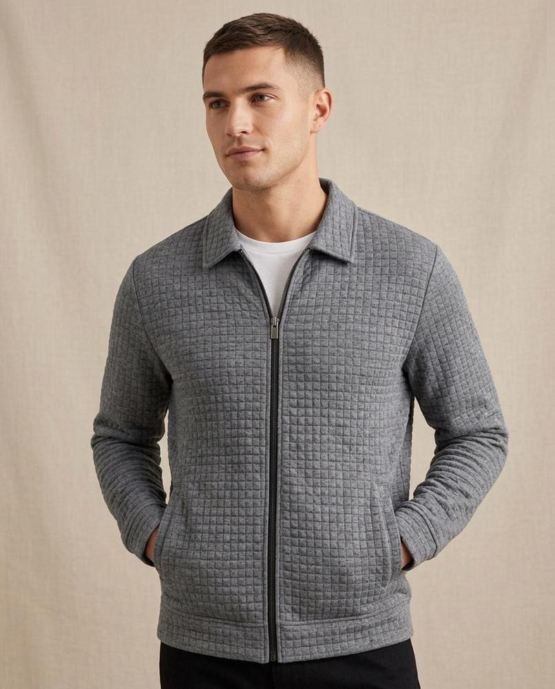Lands Mode - Nupak | Strukturiert Langärmlig Jacke Herren