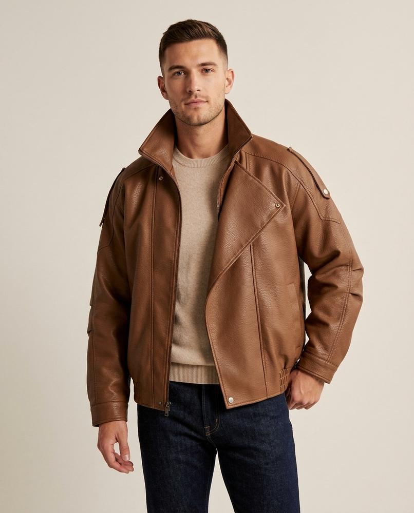 Lands Mode - Luwom | Gefütterte Asymmetrische Jacke Unisex