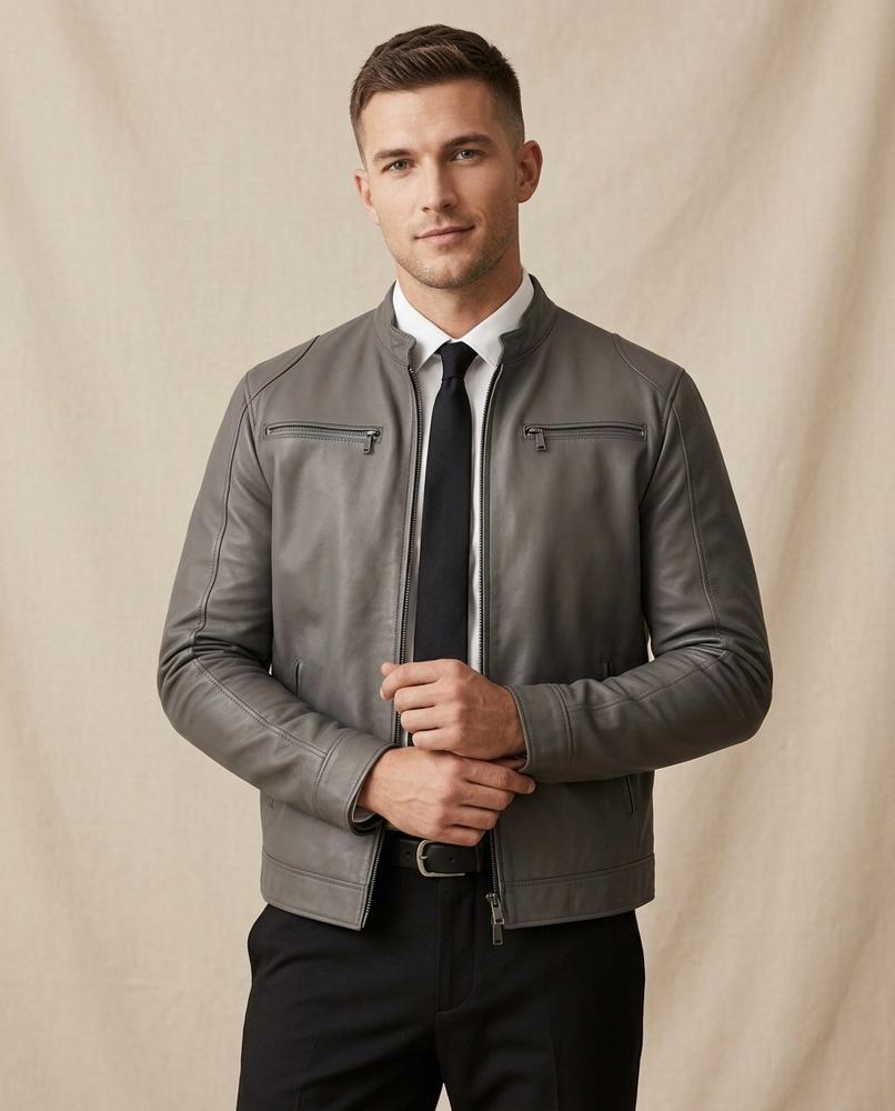 Lands Mode - Liwek | Glatt Tailliert Jacke Herren