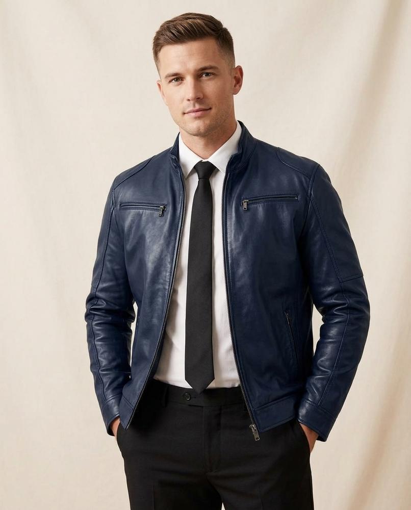 Lands Mode - Liwek | Glatt Tailliert Jacke Herren