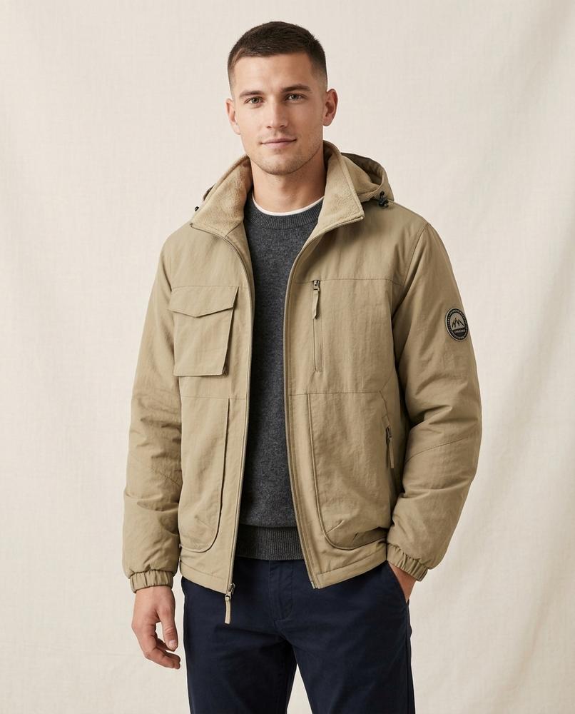 Lands Mode - Renin | Gefüttert Funktional Jacke Herren