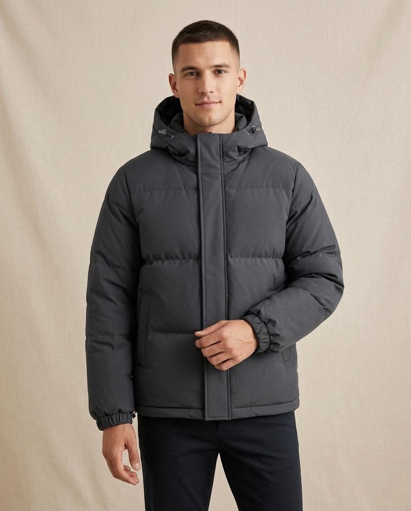 Lands Mode - Manus | Gesteppte Gefütterte Jacke Unisex