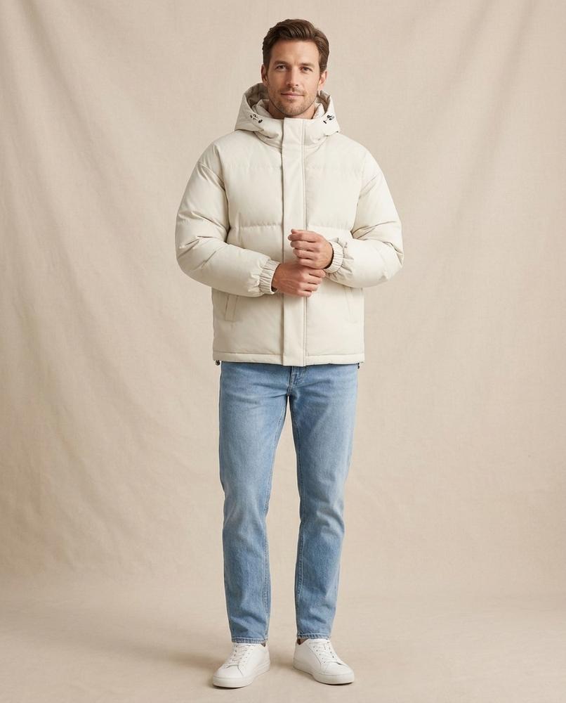 Lands Mode - Manus | Gesteppte Gefütterte Jacke Unisex