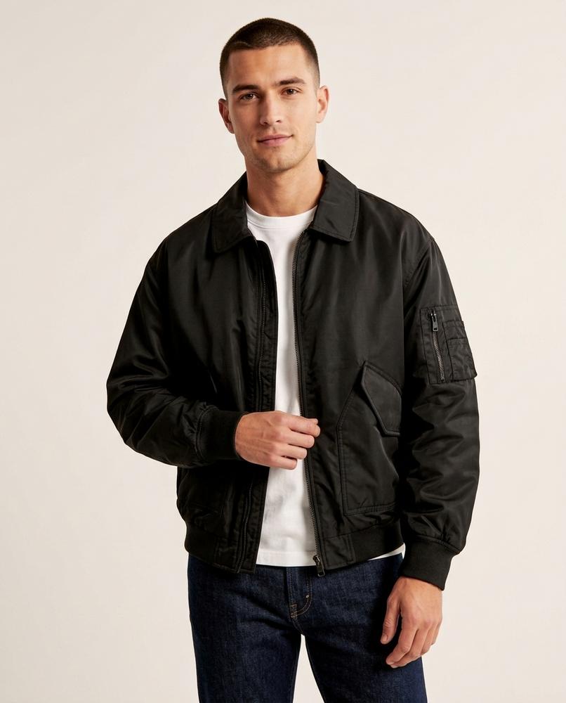 Lands Mode - Aopas | Weit Geschnitten Glänzend Jacke Unisex