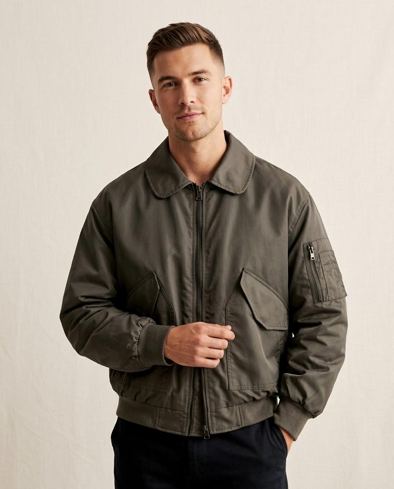 Lands Mode - Aopas | Weit Geschnitten Glänzend Jacke Unisex