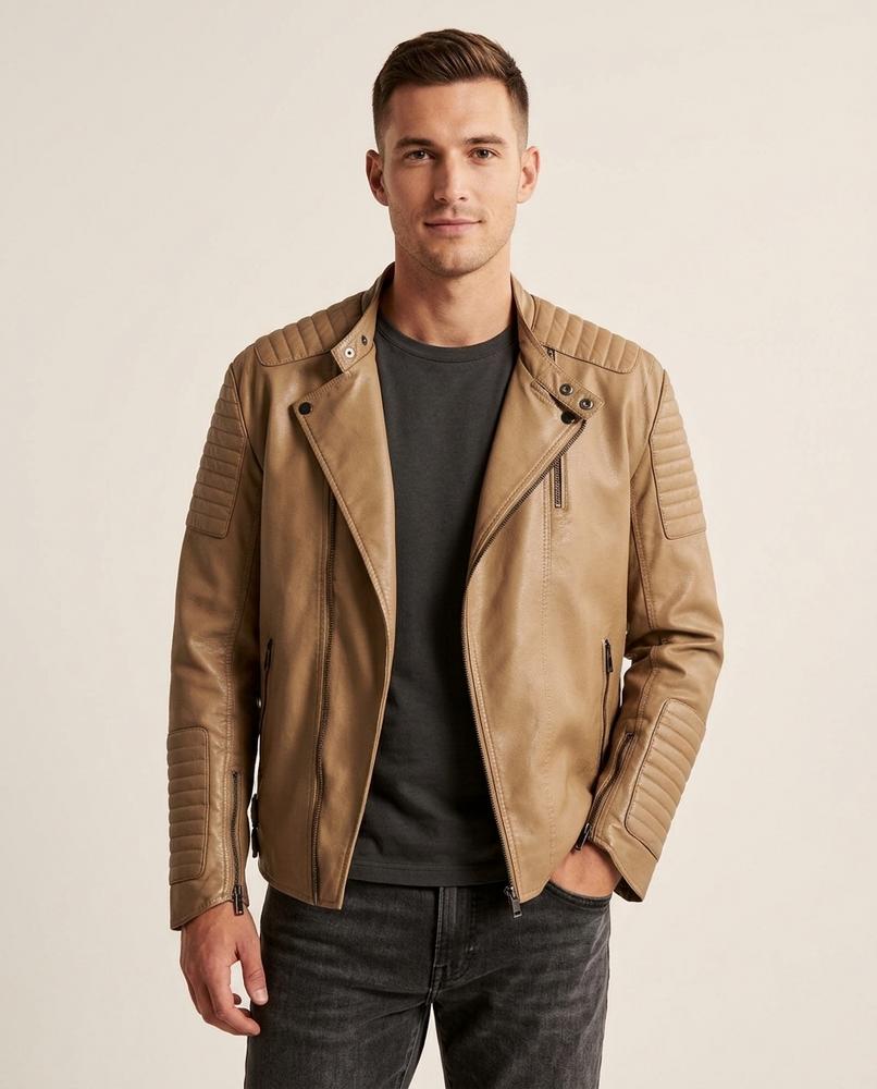 Lands Mode - Vopul | Gesteppte Asymmetrische Jacke Herren