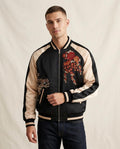 Lands Mode - Yufat | Bestickt Zweifarbig Jacke Herren