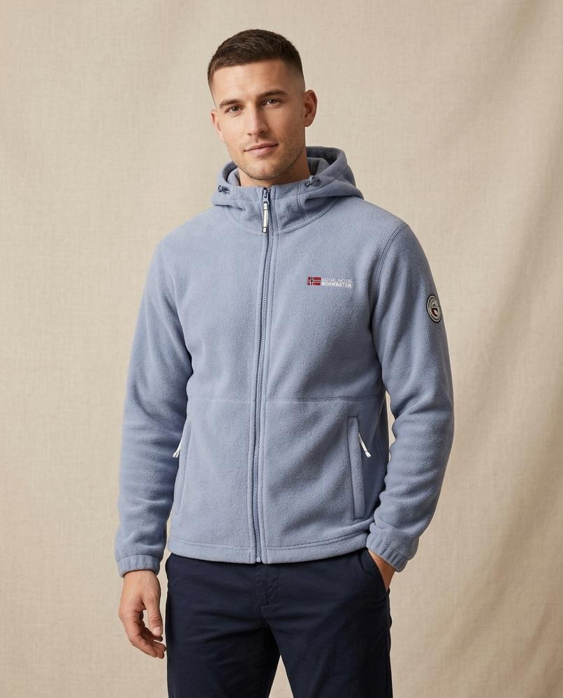 Lands Mode - Eebel | Kapuzen Fleece Jacke Herren