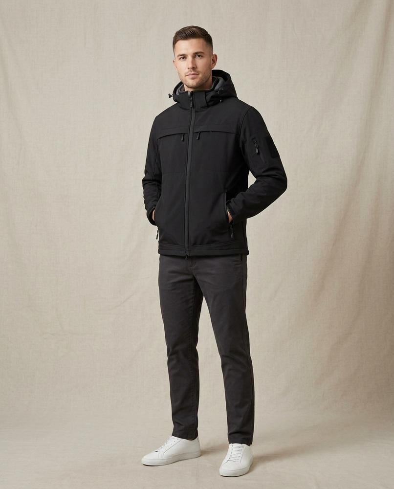 Lands Mode - Vepol | Gefüttert Softshell Jacke Herren