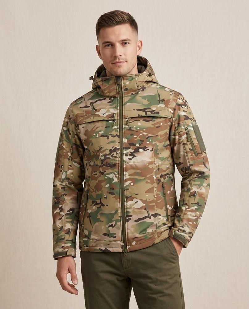 Lands Mode - Vepol | Gefüttert Softshell Jacke Herren