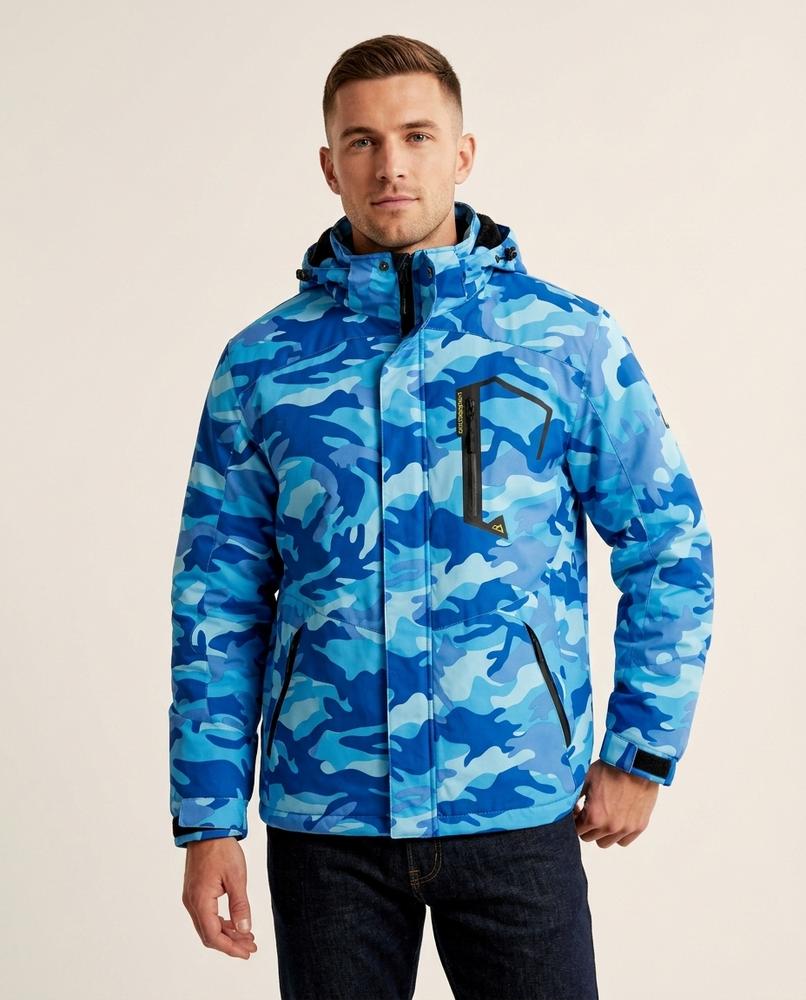 Lands Mode - Tubol | Gefüttert Gemustert Jacke Herren