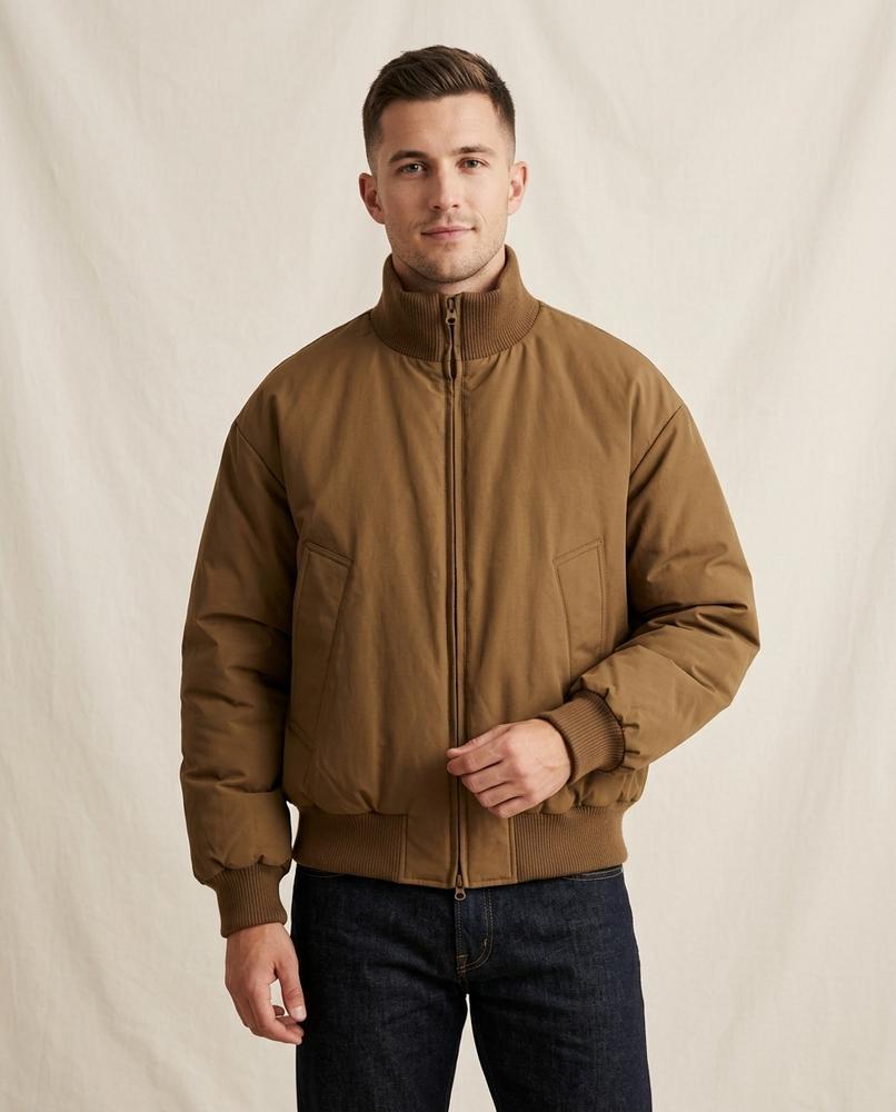 Lands Mode - Nifat | Wattierte Reißverschluss Jacke Unisex
