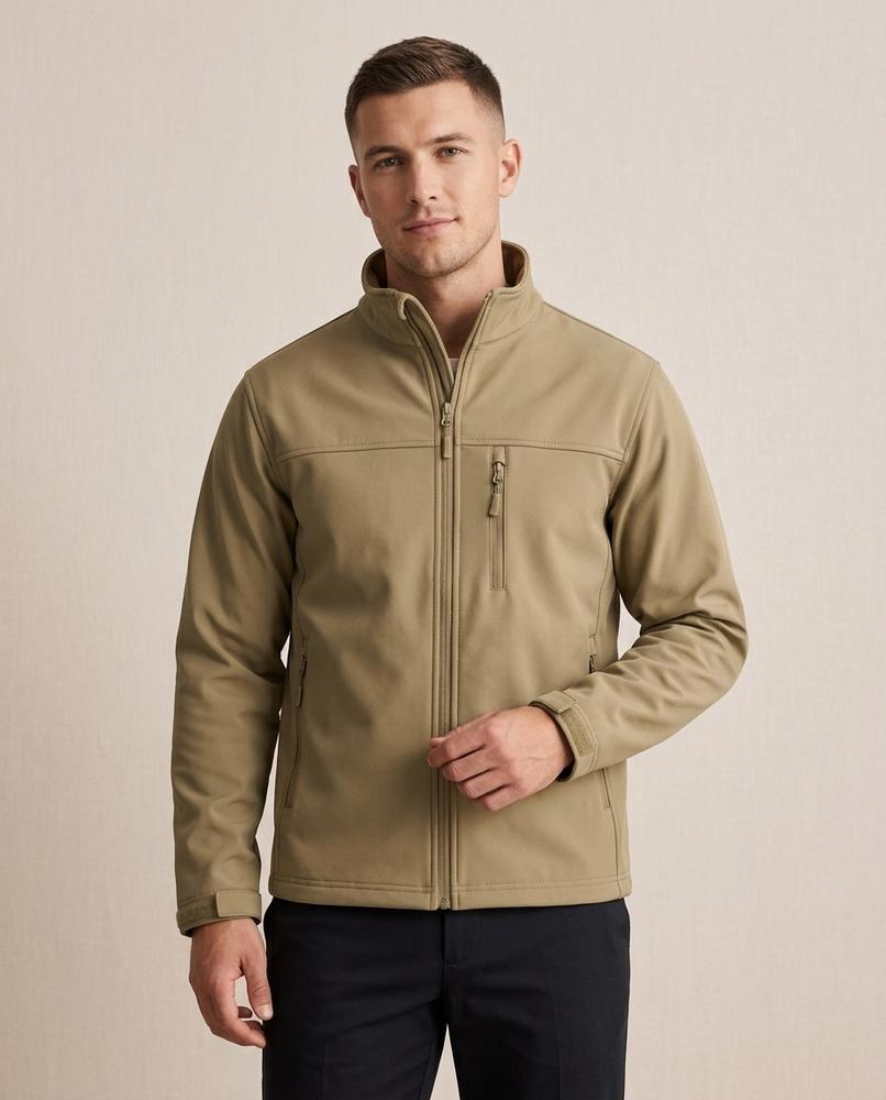 Lands Mode - Savek | Reißverschluss Softshell Jacke Herren