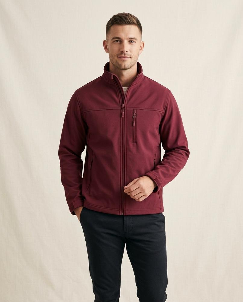 Lands Mode - Savek | Reißverschluss Softshell Jacke Herren