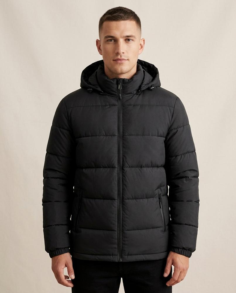 Lands Mode - Sosev | Gesteppte Gefütterte Jacke Herren