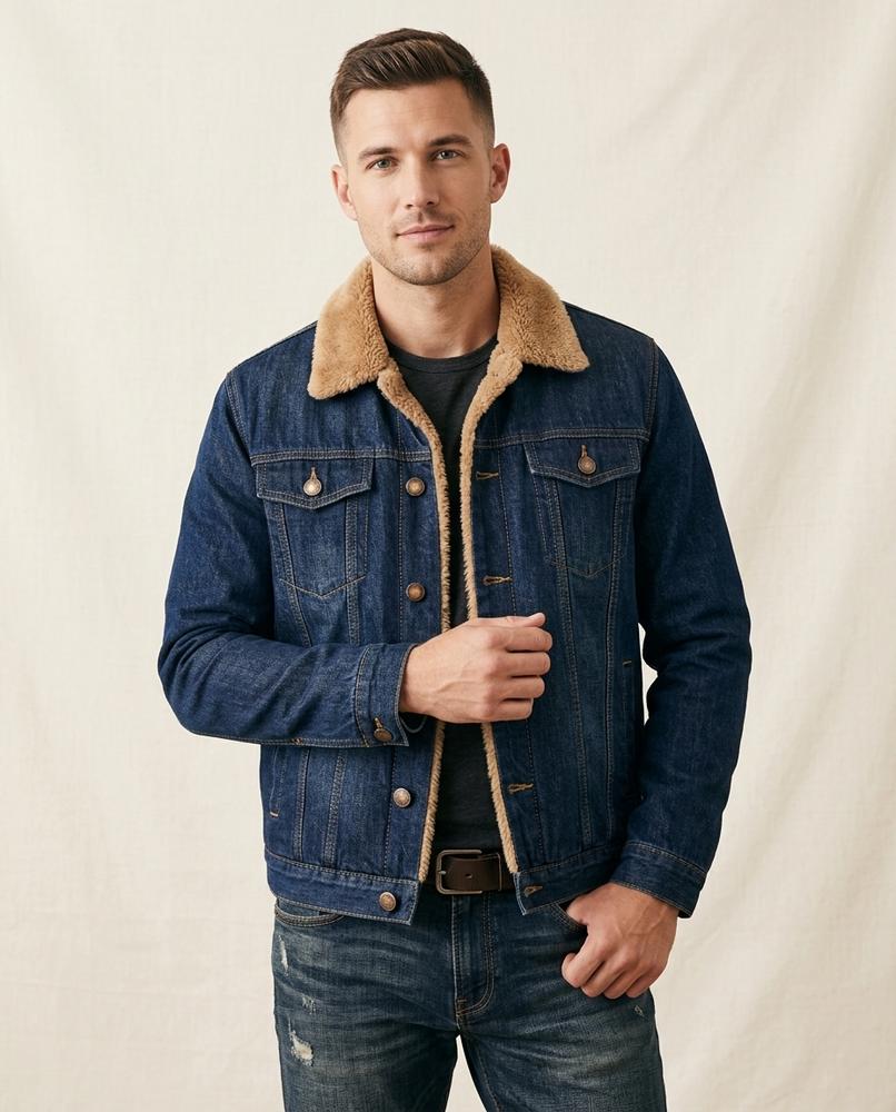 Lands Mode - Norov | Gefüttert Tailliert Jacke Herren