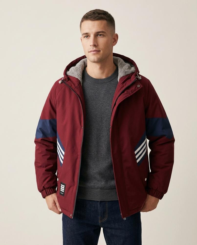 Lands Mode - Earem | Gefüttert Windabweisend Jacke Unisex