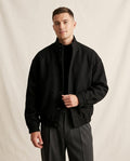Lands Mode - Eizus | Hochgeschlossen Weit Geschnitten Jacke Herren
