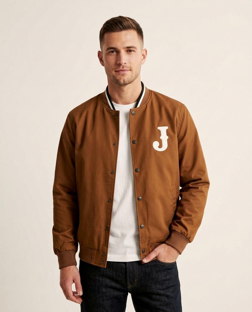 Lands Mode - Nowen | Gestreift Geknöpft Jacke Herren
