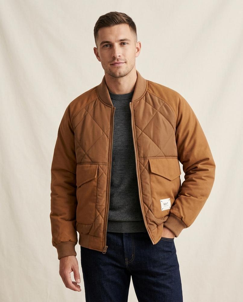 Lands Mode - Somol | Gesteppt Gefüttert Jacke Herren