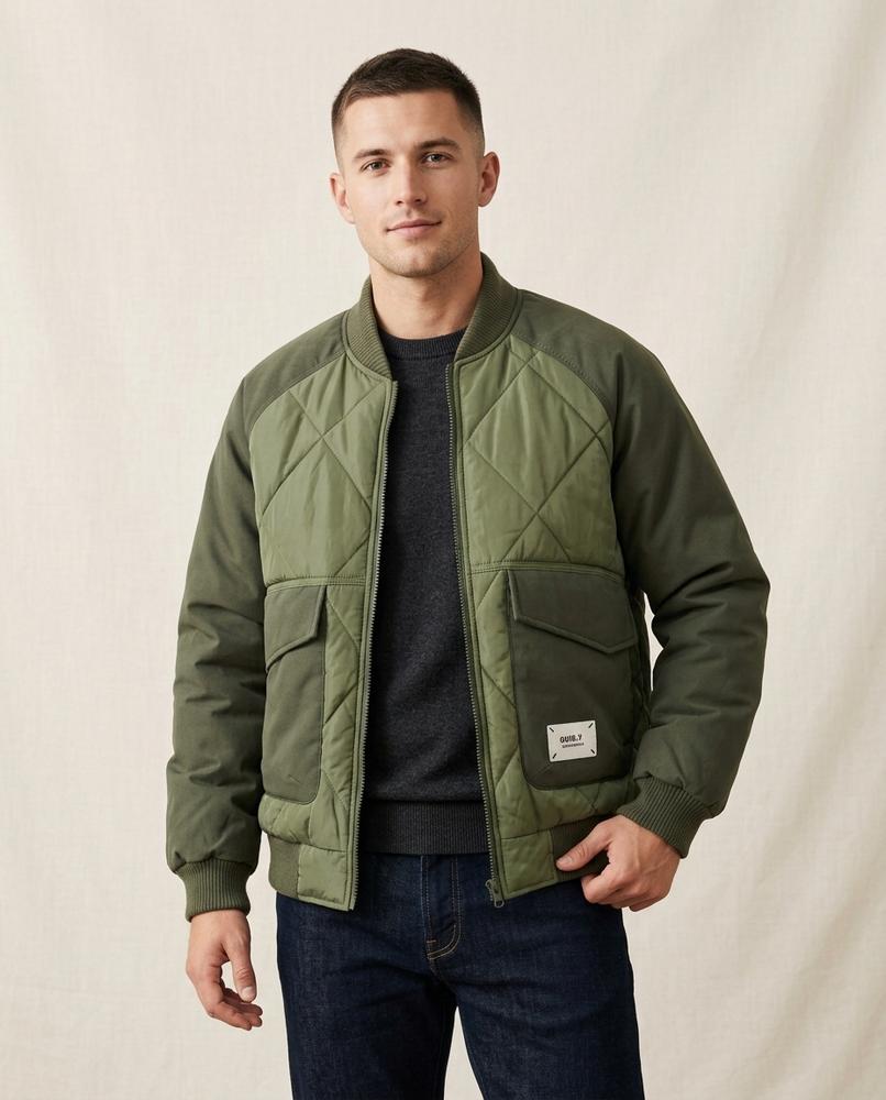 Lands Mode - Somol | Gesteppt Gefüttert Jacke Herren