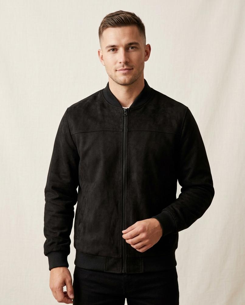 Lands Mode - Lepod | Veloursartig Langärmlig Jacke Herren