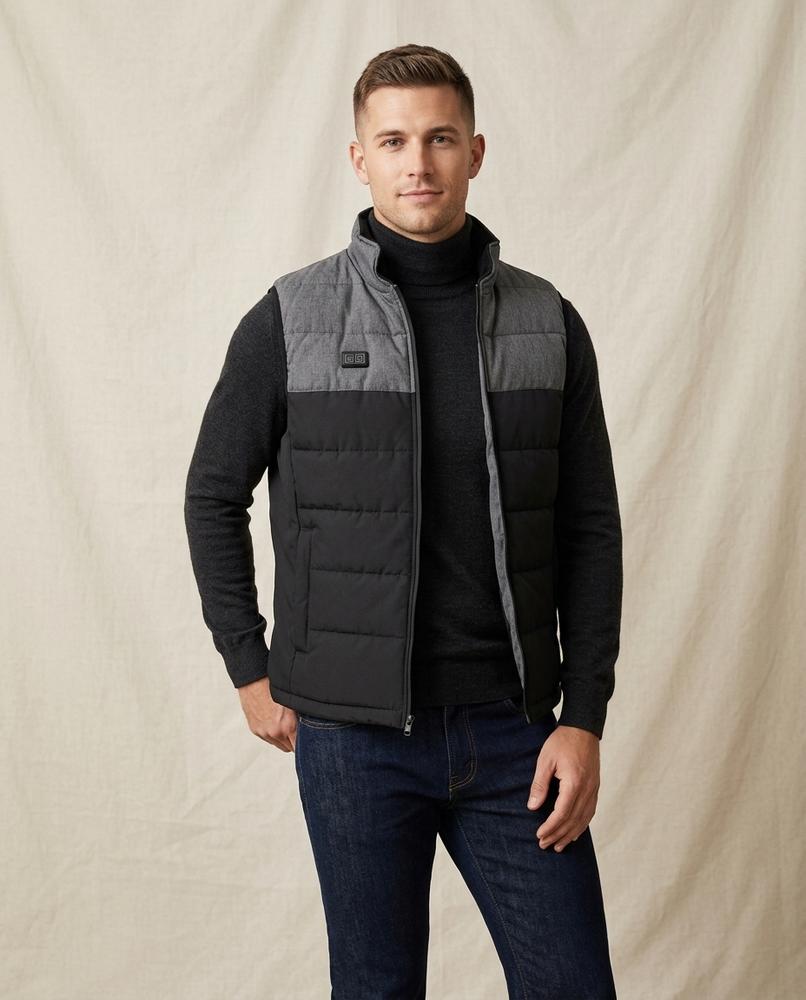 Lands Mode - Temol | Beheizbar Gefüttert Weste Unisex