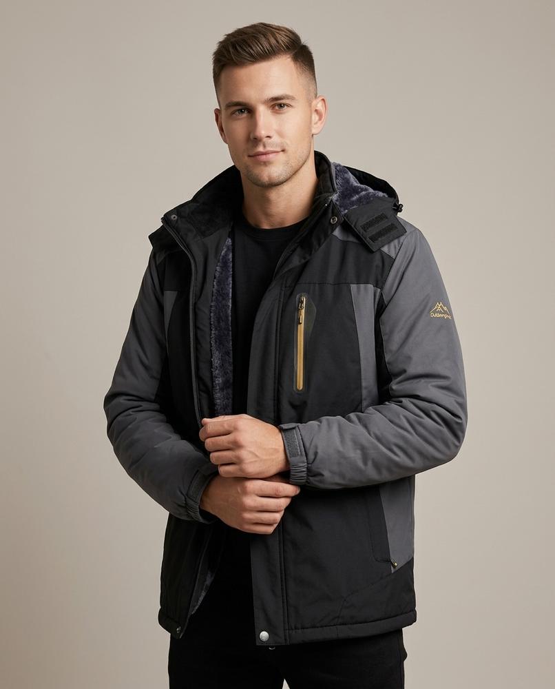 Lands Mode - Mipos | Gefüttert Zweifarbig Jacke Herren
