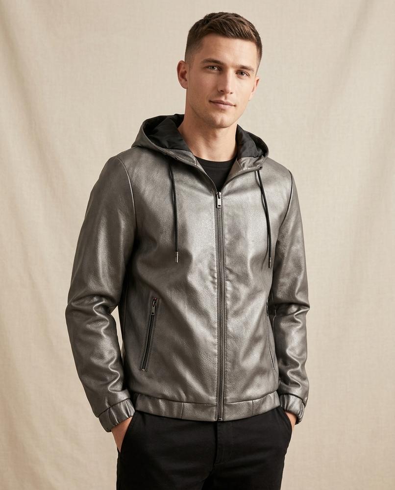 Lands Mode - Yimek | Gefütterte Genoppte Jacke Herren