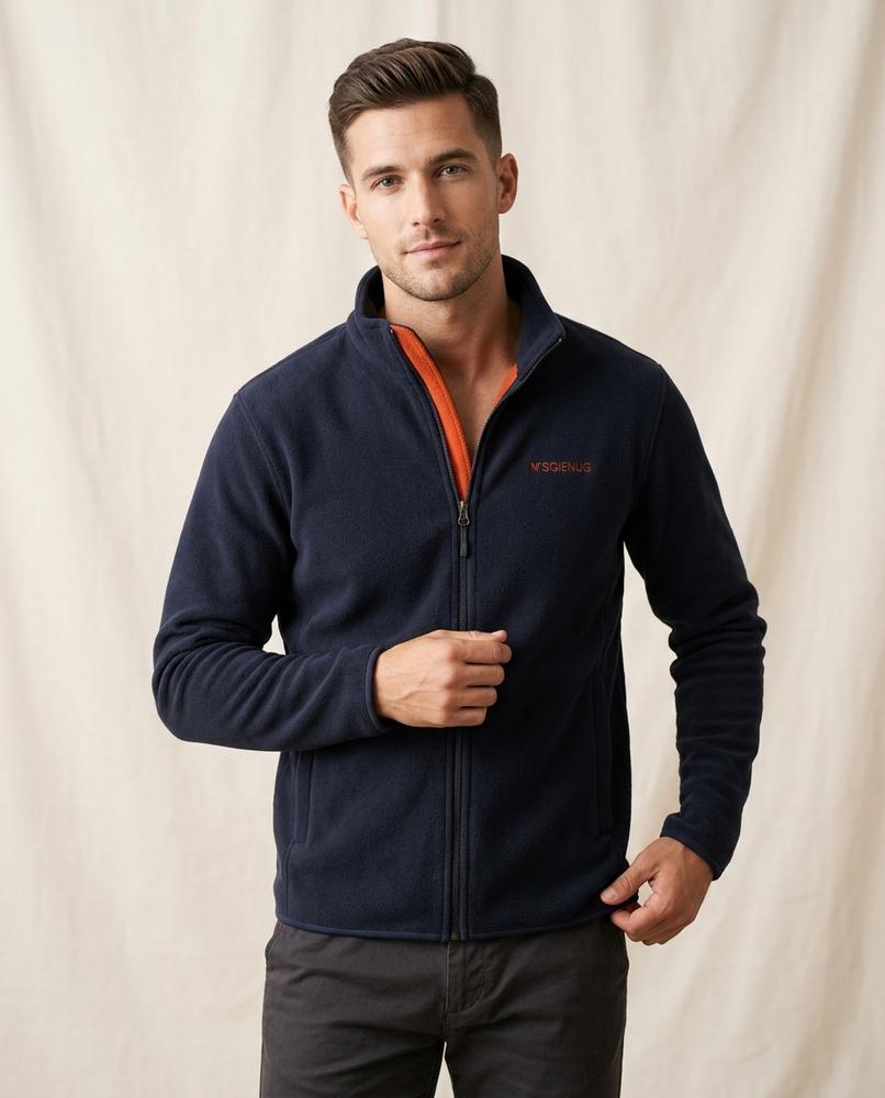 Lands Mode - Lunat | Reißverschluss Fleece Jacke Herren