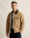Lands Mode - Eogan | Gefütterte Canvas Jacke Herren