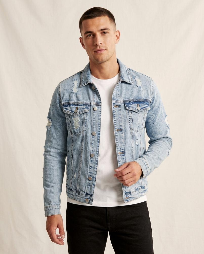 Lands Mode - Kobes | Verwaschen Geknöpft Jacke Herren