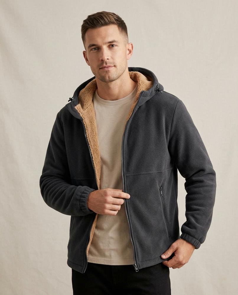 Lands Mode - Mehil | Gefütterte Fleece Jacke Herren