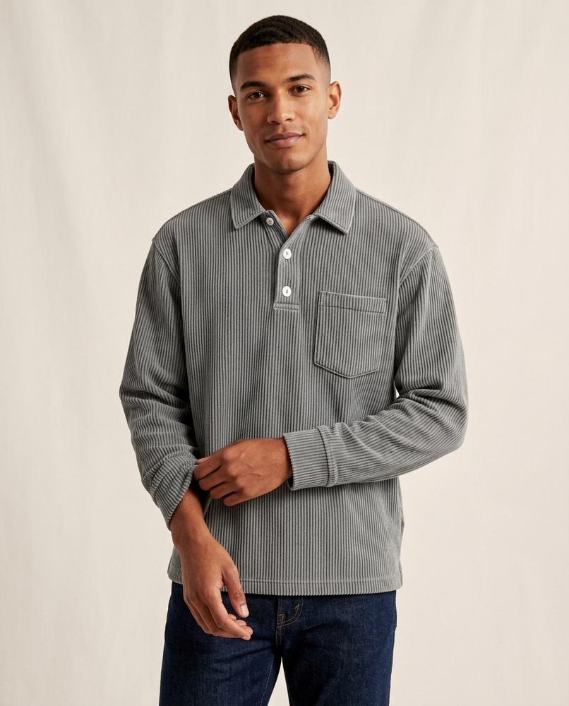 Lands Mode - Eatel | Geripptes Langärmliges Shirt Herren