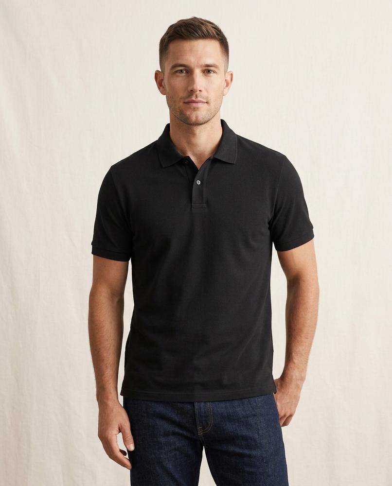 Lands Mode - Kefud | Kurzärmliges Strukturiertes Shirt Herren