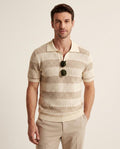 Lands Mode - Mimal | Kurzärmliges Gestricktes Shirt Herren